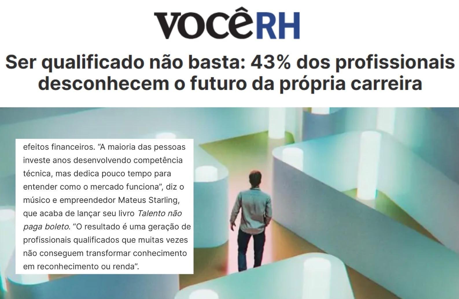 Matéria Você RH com Mateus Starling